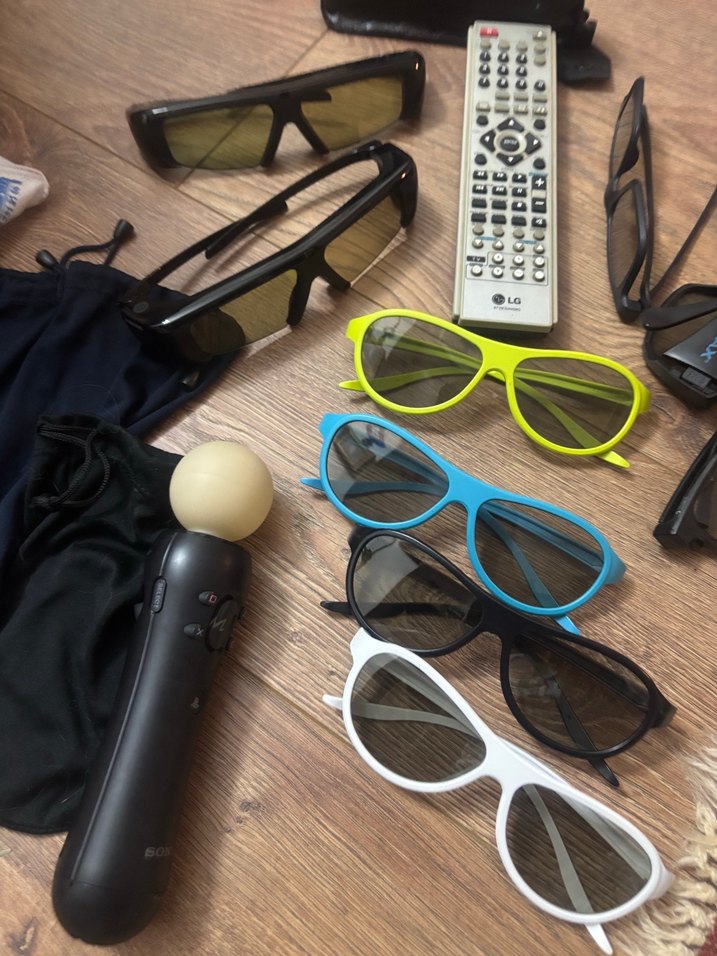 Üç boyutlu gözlükler samsung LG  sony oyun kumandası - Görsel 3