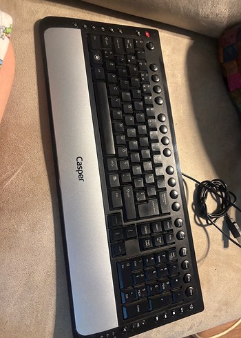 Casper Kablolu Gri Klavye - Görsel 6