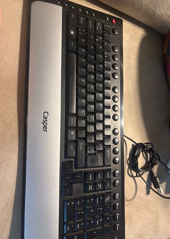 Casper Kablolu Gri Klavye - Görsel 7