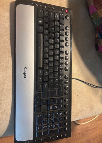 Casper Kablolu Gri Klavye - Görsel 11