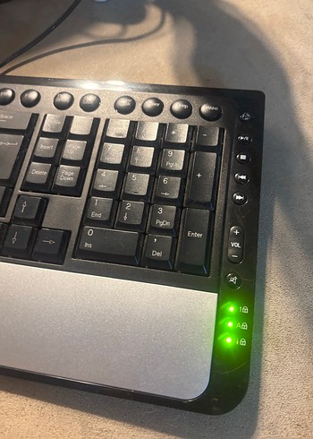 Casper Kablolu Gri Klavye - Görsel 10