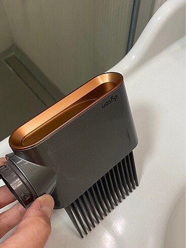 Dyson Dyson kıvırcık saç için geniş taraklı başlık AWTC