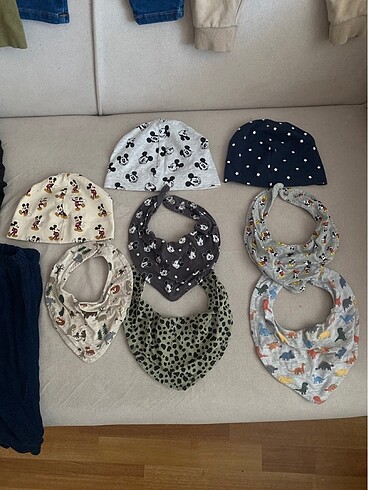 LC Waikiki Bebek önlüğü ve pantolonlar