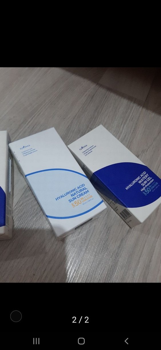 Isntree sun gel ve sun cream gunes kremleri - Görsel 2