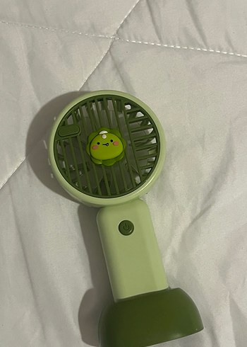 Yeşil Mini Taşınabilir El Vantilatörü - Görsel 2
