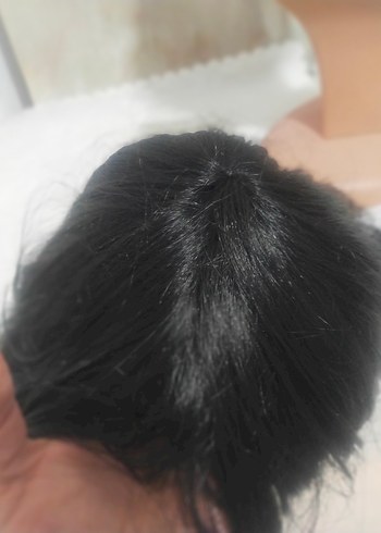 Siyah Gotik Kadın Peruk - Görsel 2