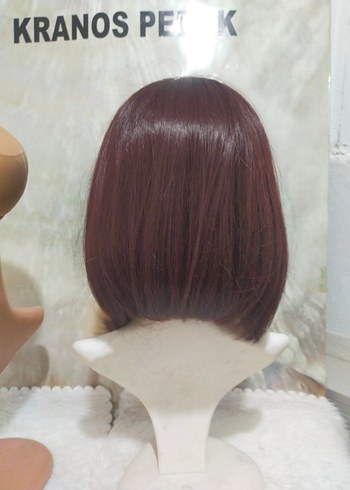 Bordo bakir Sentetik Kumaş Kadın Saç Aksesuarı - Görsel 3