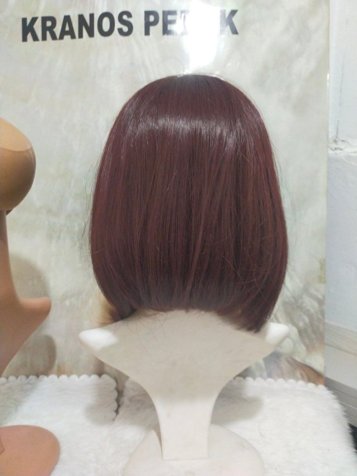 Bordo bakir Sentetik Kumaş Kadın Saç Aksesuarı - Görsel 3