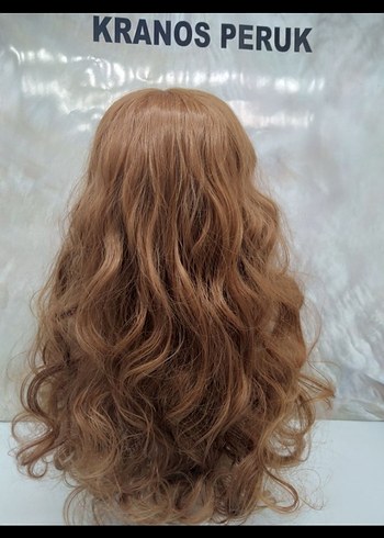 bakir Bohem Dalgalı Sentetik Peruk - Görsel 4