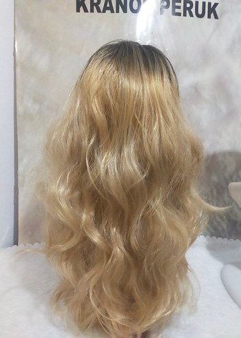 omreli Dalgalı Sentetik Peruk - Görsel 4