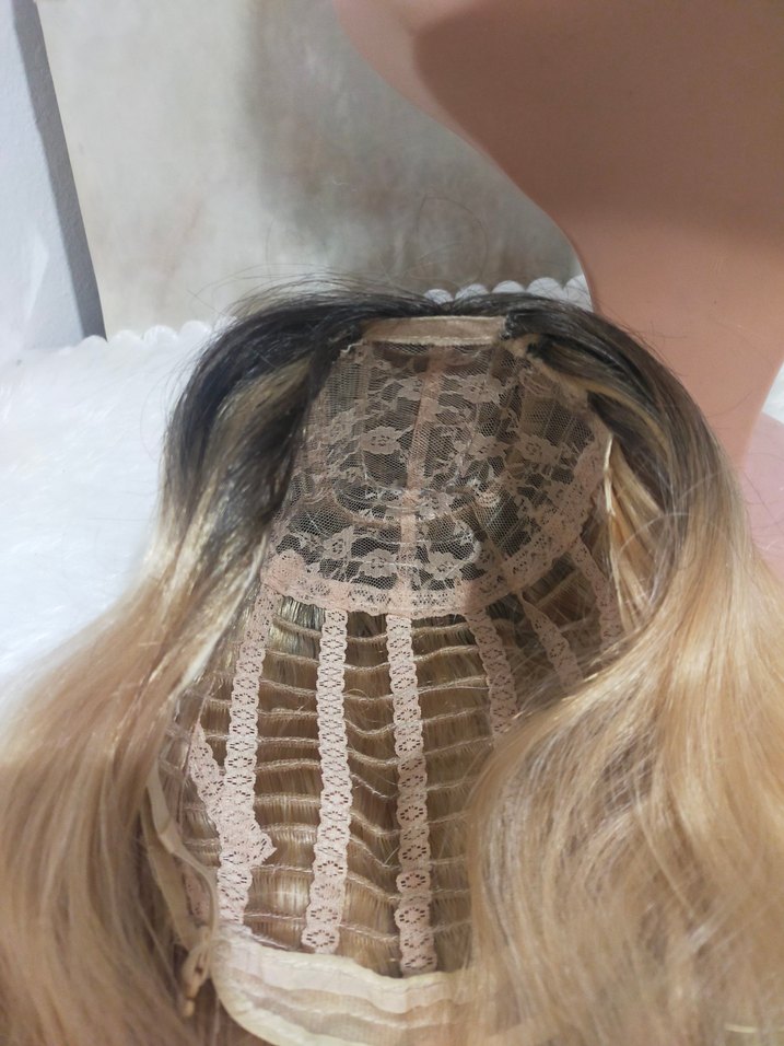 omreli Dalgalı Sentetik Peruk - Görsel 3