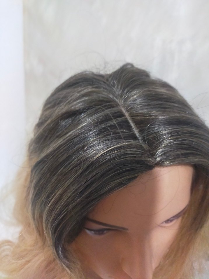 omreli Dalgalı Sentetik Peruk - Görsel 2