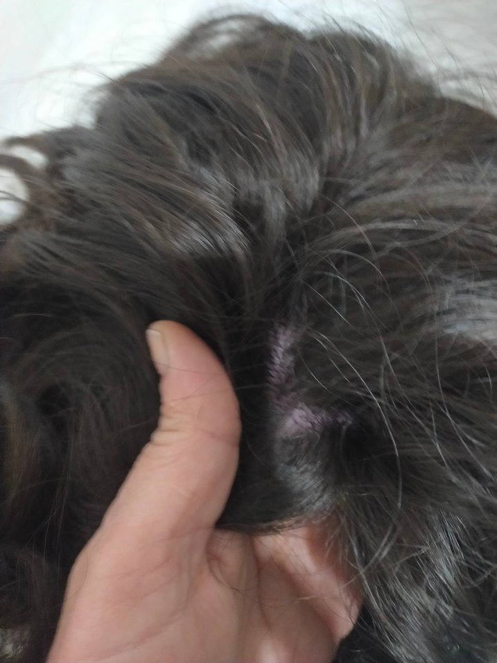 Kahverengi Fırfırlı Vintage Peruk - Görsel 4