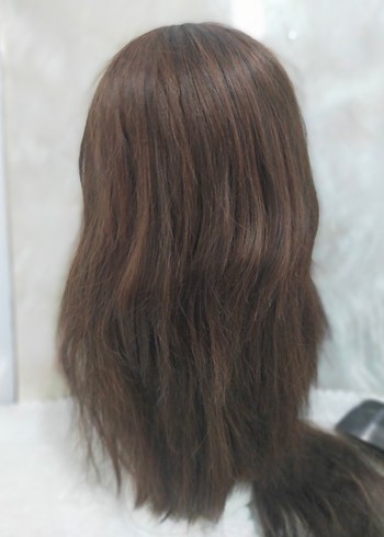 kızıl kahve Renk Kadın Sentetik Saç Aksesuarı peru - Görsel 3