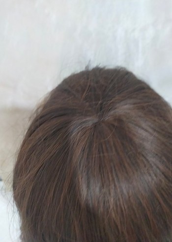 kızıl kahve Renk Kadın Sentetik Saç Aksesuarı peru - Görsel 6