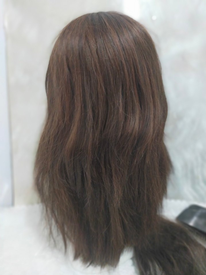 kızıl kahve Renk Kadın Sentetik Saç Aksesuarı peru - Görsel 3