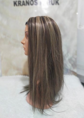 sentetik bantlı peruk - Görsel 3