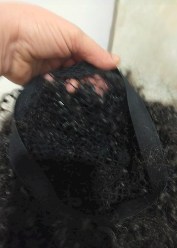 Siyah Dantel Detaylı Gotik Kadın Saç Aksesuarı parti peruk - Görsel 7