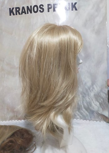 platin Kadın Saç Aksesuarıperuk - Görsel 5