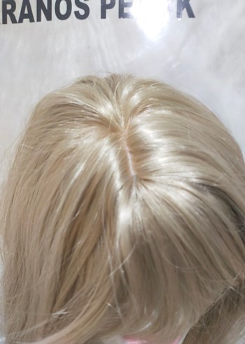 platin Kadın Saç Aksesuarıperuk - Görsel 4