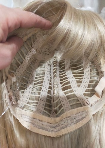 platin Kadın Saç Aksesuarıperuk - Görsel 7