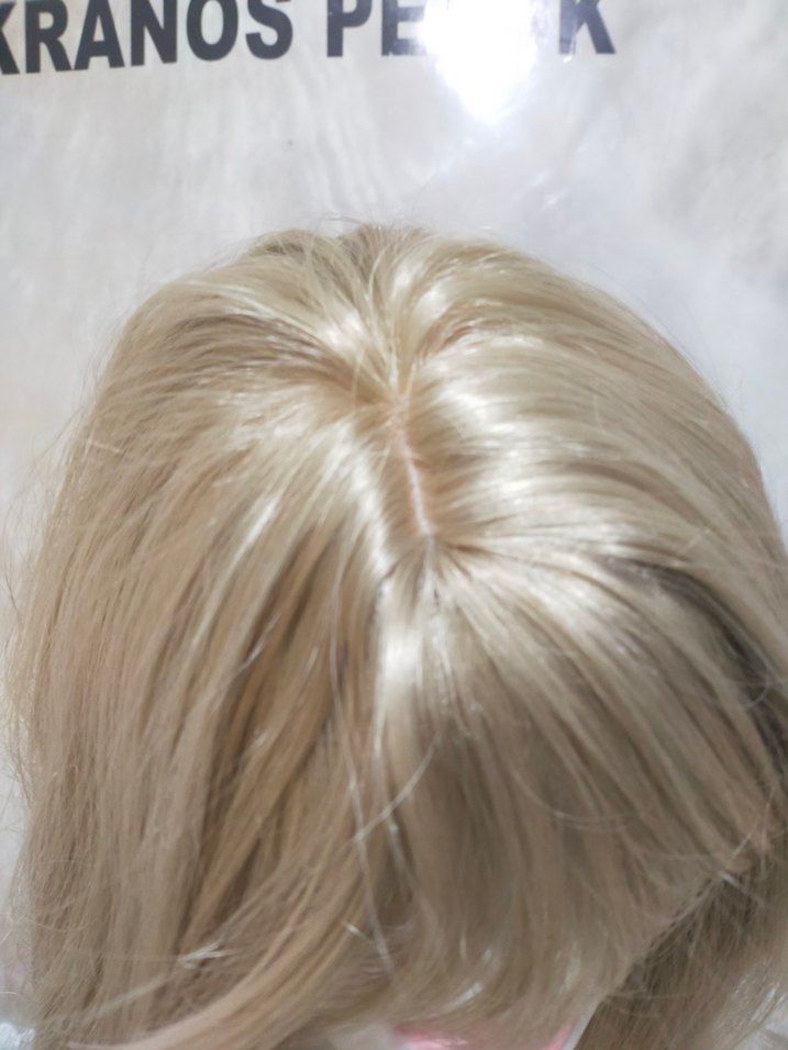 platin Kadın Saç Aksesuarıperuk - Görsel 4