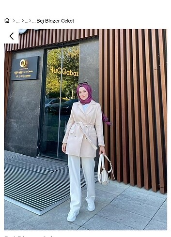 Blazer ceket