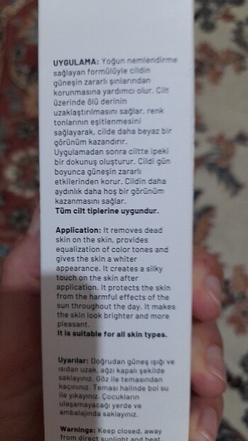 Beden Güneş kremi