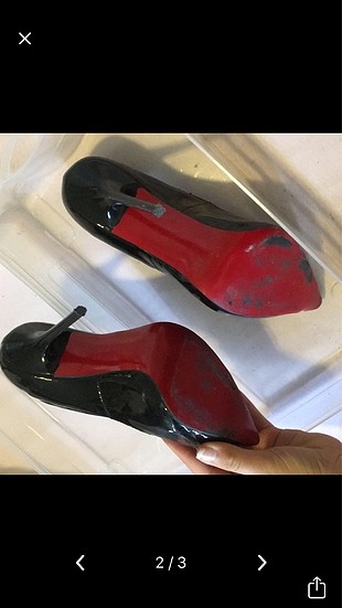 Diğer siyah topuklu ayakkabı