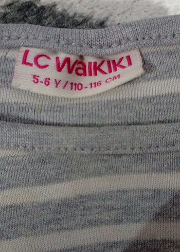 Kız Çocuk Gri Uzun Kollu Nakışlı Bluz - Görsel 4