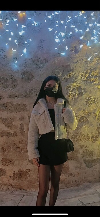 Pull bear peluş ceket