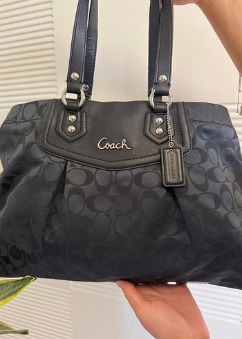 Beden Coach Siyah Baskılı Kadın Omuz Çantası