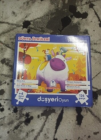 Dünya öyküleri yapboz puzzle