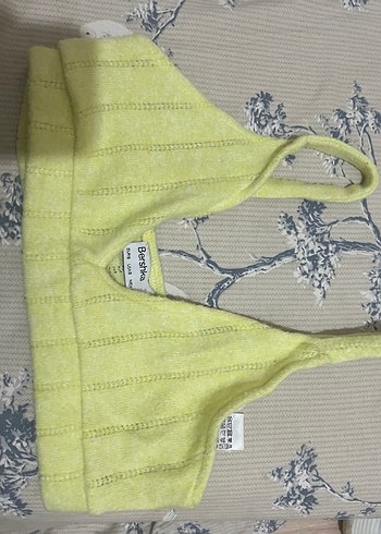 Sarı Bohem Kısa Kadın Bralet