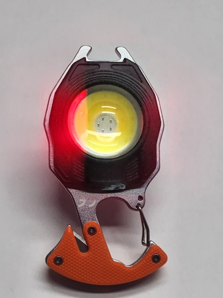 Turuncu Renkli LED Kamp Lambası - Görsel 2