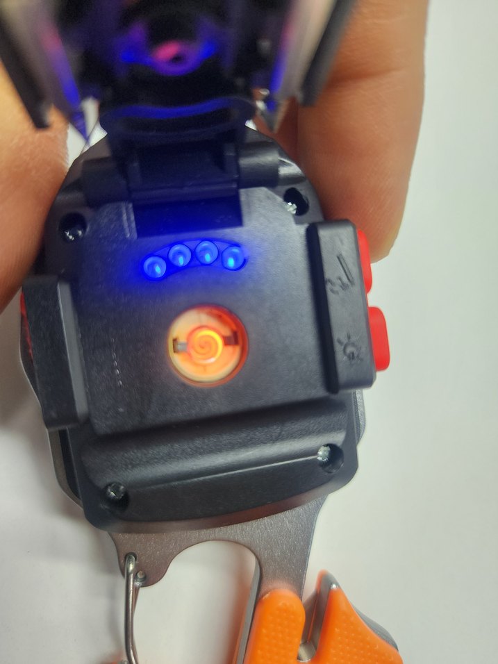 Turuncu Renkli LED Kamp Lambası - Görsel 3