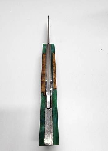 Turkuaz Renkli Epoksi Saplı Bıçak - Görsel 3