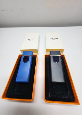 USB Şarjlı Renkli Elektronik Çakmak - Görsel 2