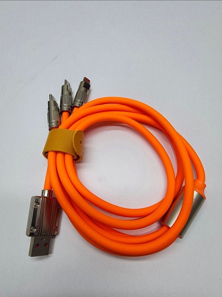 3'ü 1 Arada 120W Hızlı Şarj Kablosu - Görsel 2