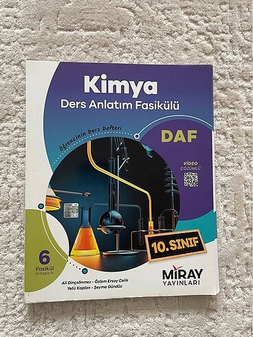 Miray 10. Sınıf kimya fasikülü