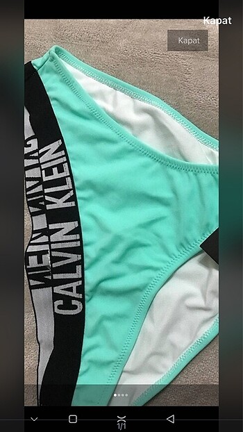 Calvin Klein Pareolu Bikini takımı