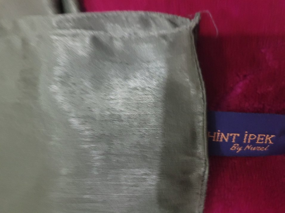 hint ipegi yeşil şal - Görsel 3