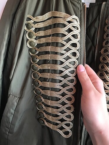 Twist twist bomber ceket