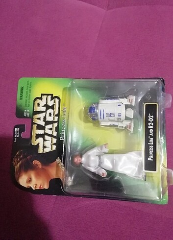 3.75 star wars leia ve r2d2 figürleri