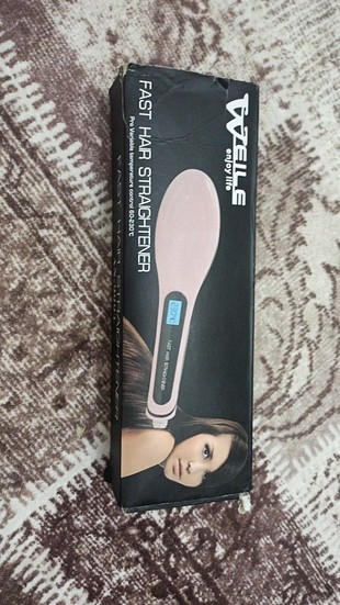 Fast hair straightener saç düzleştirici tarak ile saçınızı yapa 