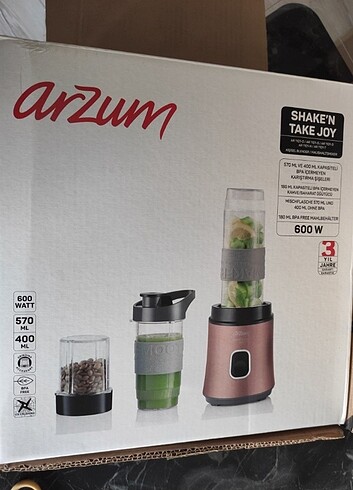 Arzum shaken take joy