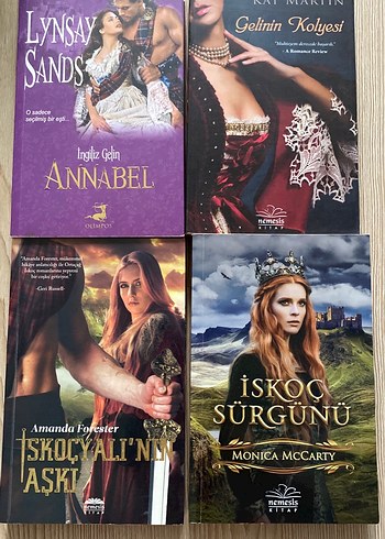 Romantik Roman Seti: 4 Kitap