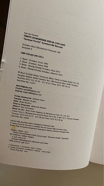 Türkiye Ekonomisinde Krizler (1929-2009) - Görsel 2