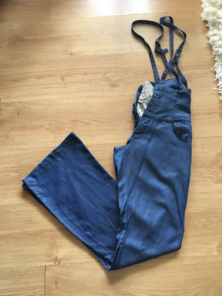 Zara TRF Denim Pantolon