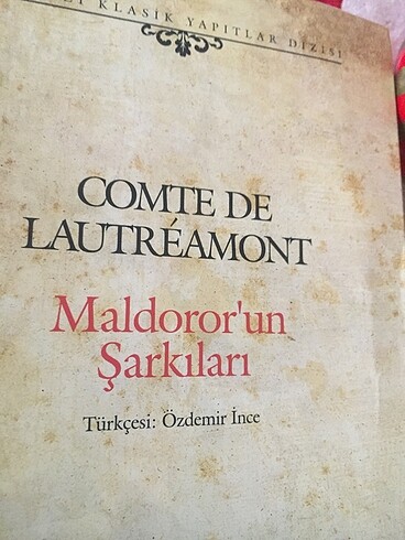  Beden Renk COMTE DE LAUTREAMONT